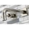 Kingston Brass KS6126ML Two-Handle Wall Mount Bathroom Faucet, Polished Nickel KS6126ML - alternate 2